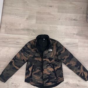 The North Face Camouflage Puffer Jacket
